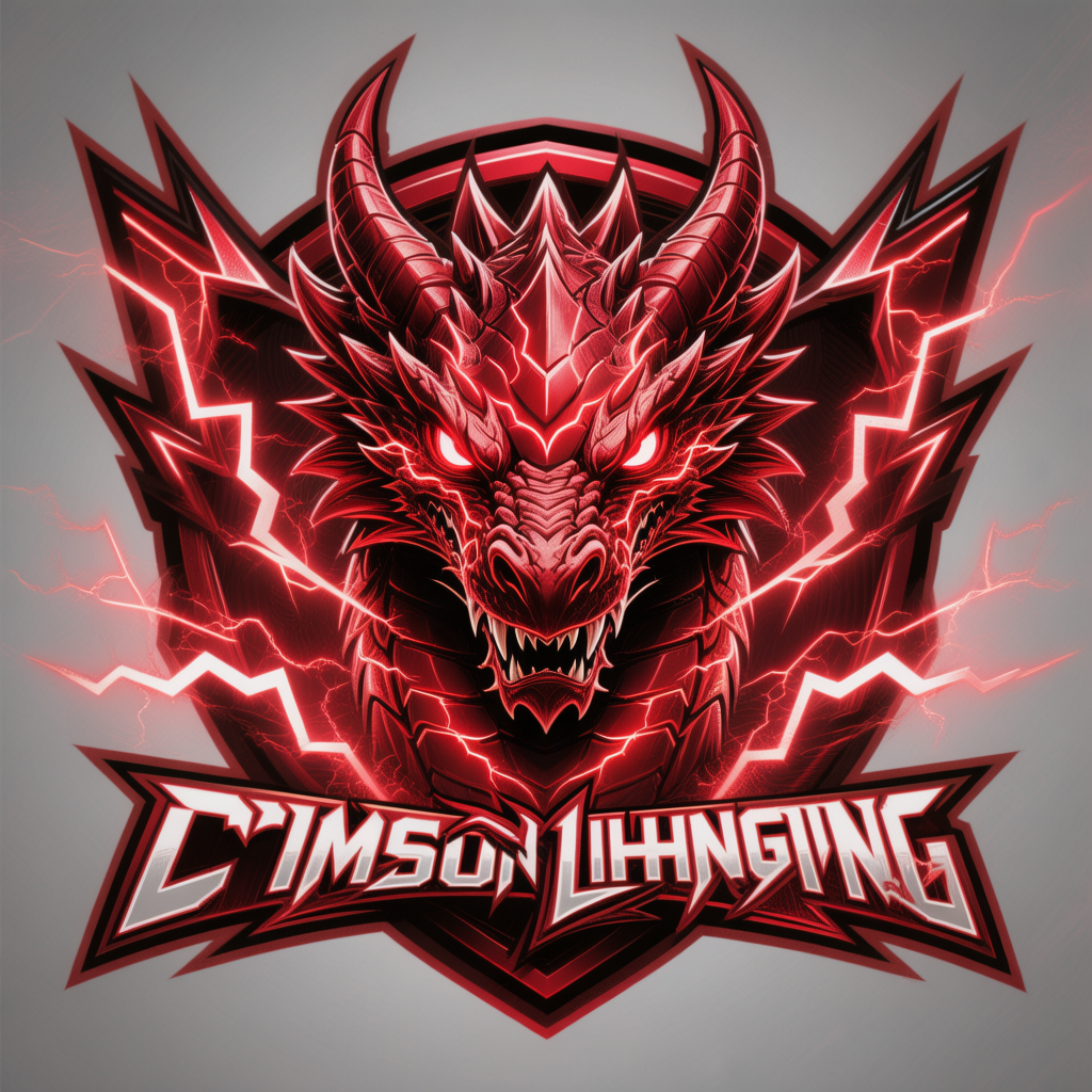 Logo Crimson Lightning